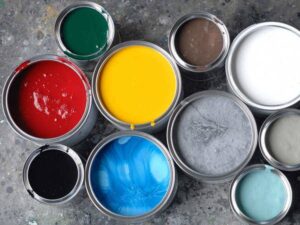 What kind of spray paint to use on kitchen cabinets 