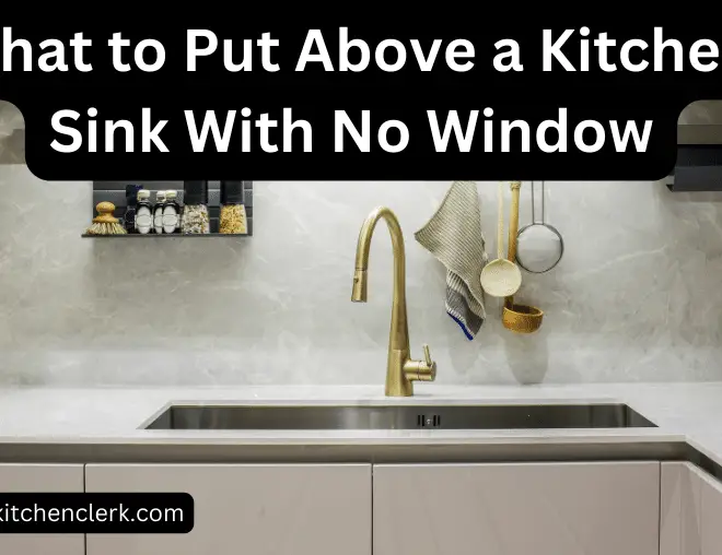 What to Put Above a Kitchen Sink With No Window (11 Ideas in 2023)