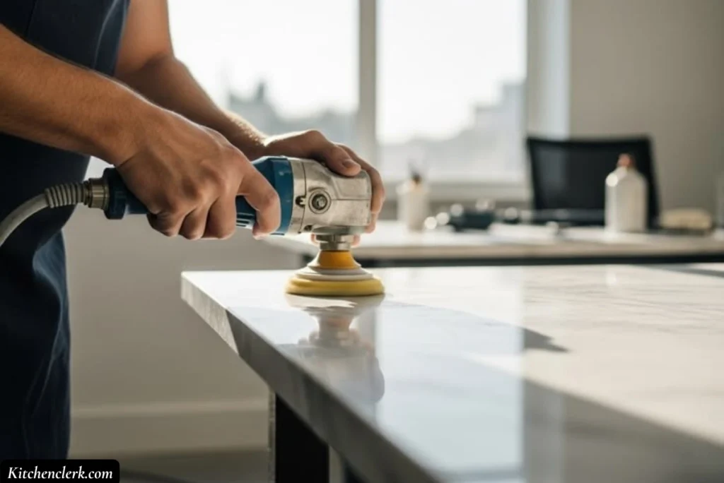 How to Polish Corian Countertops