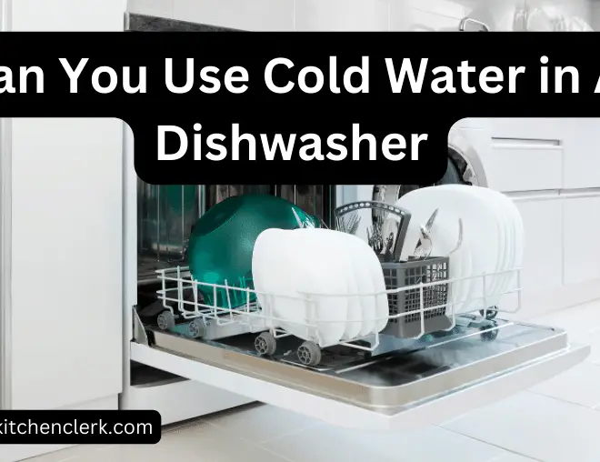 Can You Use Cold Water in a Dishwasher?