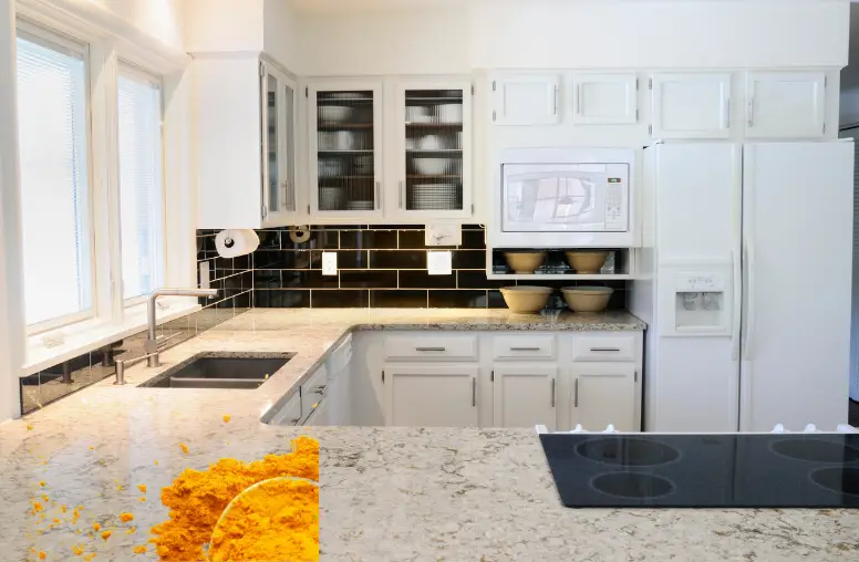 How to Remove Turmeric Stains from Quartz Countertop