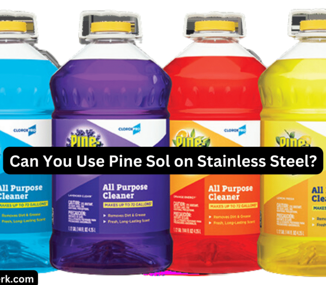 Can You Use Pine Sol on Stainless Steel?