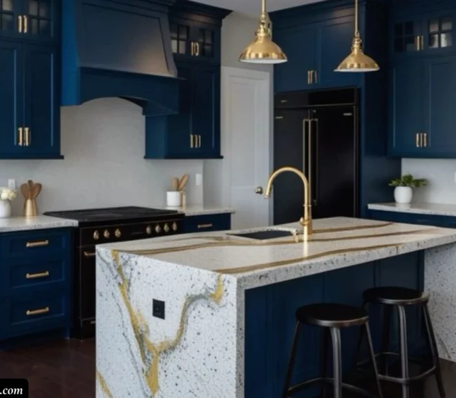 Blue Kitchen Designs That Add Cool Luxury to Your Space