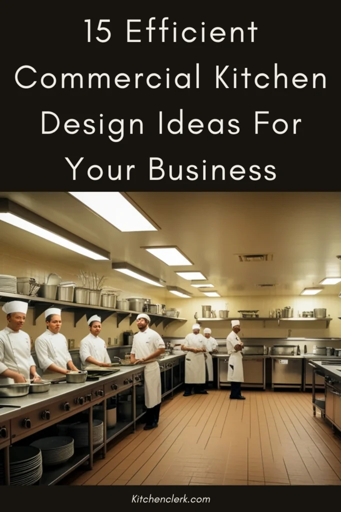 Commercial Kitchen Design Ideas